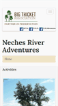Mobile Screenshot of nechesriveradventures.org